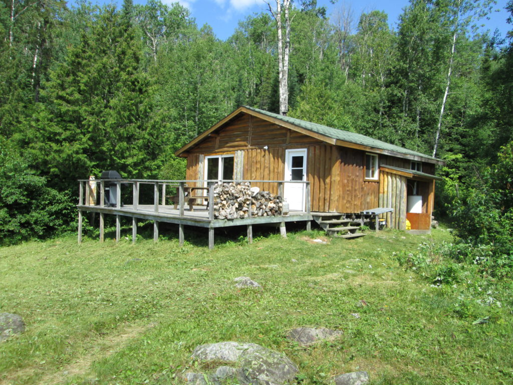 The cabin at Wejin camp.